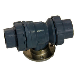 Elektrisches Doppel-Union-Kugel hahn DN65 aus PVC - Product Image 2