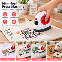 Mini presse à chaud manuelle pour sublimation, idéale pour t-shirts, sacs de courses, chapeaux et chaussures – Facile à utiliser