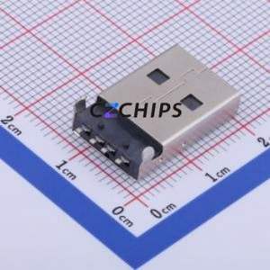 U-G-04WS-W-04 USB Connector SMD Connector ( Connector Type: Type-A )( Protocol Standard: USB 2.0 )( Gender: Male ) - Product Image 2