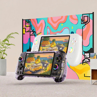 Console de jeu vidéo portable Yo RG557, Android 14, écran tactile AMOLED HD de 5,48 pouces, 5500 mAh, Wi-Fi, 256 Go, pour jeux PS2 3DS
