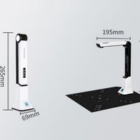Escáner de Documentos USB 5.0MP, Ligero, de Plástico, Alta Velocidad, Escaneo en 1 Segundo, Tamaño A4, Certificado CE, 1 Año de Garantía, Compatible con PDF