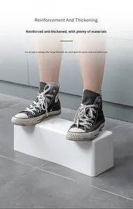 Macetas Rectangulares Grandes con Autorriego C294 para Balcones y Alféizares, Macetas de Plástico de Resina de Gran Diámetro - Product Image 5