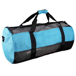 Bolsa de lona para equipo deportivo de malla resistente personalizada de fábrica, bolsa seca, bolsa de buceo con cremallera para equipo de buceo - Product Image 4
