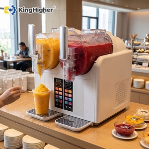 Máquina Comercial de Granizados de 2 Tanques, Multifuncional 6 en 1, Automática, de Sobremesa, para Bebidas Congeladas, Helados y <span class=keywords><strong>Alcohol</strong></span> - Product Image 1