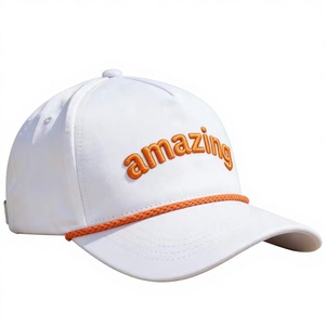 Gorra de Béisbol de 5 Paneles para <span class=keywords><strong>Hombre</strong></span> de Alta Calidad, Diseño Personalizado con Logotipo Bordado, Estilo Deportivo con Lazos, Precio al por Mayor para Negocios - Product Image 5
