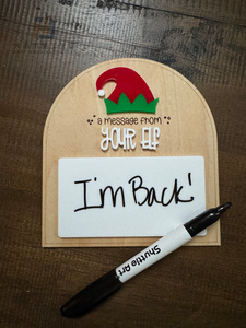 Custom Magnetic Wooden Chore Chart to Do List Wood Message <strong>Board</strong> Wifi <strong>Sign</strong> with Rewritable Acrylic for Display <strong>Baby</strong> Milestone - Product Image 3