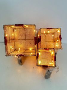 Elegant Waterproof Outdoor Christmas <strong>Tree</strong> <strong>Lights</strong> <strong>with</strong> LED String Beautiful Motif Gift Boxes Decorations - Product Image 5