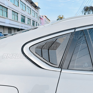 For BMW X6 F16 2015-2019 Body Kit Rear <b>Window</b> Side <b>Vent</b> Shutter Louver Cover Trim Rear Quarter Panel <b>Window</b> Car Accessories - Product Image 4