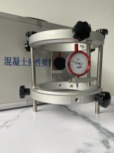 מד לחץ-אורך דיגיטלי אלקטרוני לבטון, בודק מודול אלסטי מפלדה עם צג LCD, מכונת בדיקת ASTM לשנה אחת - Product Image 5