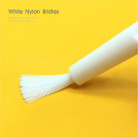 Outil de nettoyage délicat pour l'électronique, longueur 65 mm, poignée antidérapante, mini brosse de nettoyage pour trous, pour PCB, écouteurs, 3 couleurs