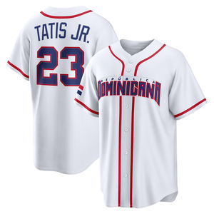 Camiseta de Béisbol Cosida del Clásico Mundial Dominicano 2026, Fernando Tatis Jr, Juan Soto, <span class=keywords><strong>Julio</strong></span> Rodríguez, Vladimir Guerrero Jr, Tallas S-3XL - Product Image 3
