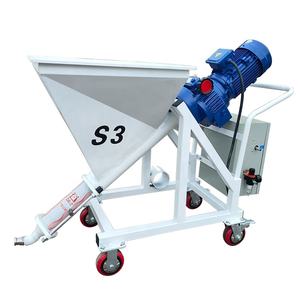 Mesin giling cat batu asli portabel, mesin penyemprot cat batu asli, mesin plester semprot gipsum untuk dinding - Product Image 3