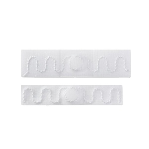 SUNLAN 미니 70*15MM 방수 <span class=keywords><strong>RFID</strong></span> 재봉 태그 NFC 인터페이스 의류 <span class=keywords><strong>UHF</strong></span> 주파수 860-960MHz 용 빨 섬유 세탁 태그 - Product Image 1