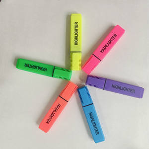 6 Colors Aesthetic Fluorescent Highlighters Chisel Tip Highlighters Quick <strong>Dry</strong> Markers for Study <strong>Office</strong> School - Product Image 4
