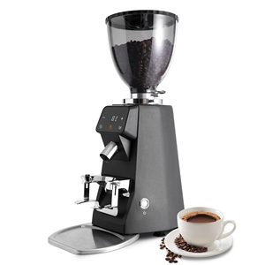 Moulin à café professionnel à meules coniques de 64 mm, grande capacité 500g, 100 réglages, pour expresso - Product Image 1