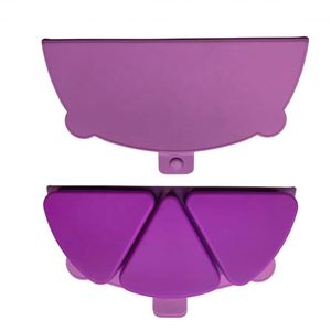 Plateau de sevrage pour bébé en silicone, ovale, style américain, usage familial, sans BPA, compatible lave-vaisselle, service OEM ODM, prix d'usine - Product Image 4