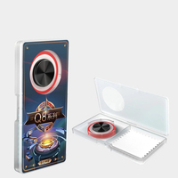 Q8 Plus Joystick Game logam silikon Mini Joystick Suckion untuk Game Mobile Tablet Android PC-Aksesori Game tombol asisten