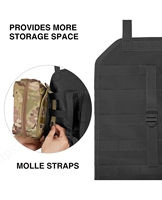 CVLIFE-Support de camion Molle, accessoire tactique pour siège arrière de voiture, accessoire de chasse en plein air, 2 pièces
