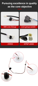 Maßgefertigter Kabelbaum E00080 für 2-Pin-Kabelkonfektion AH8 Hochbremsleuchten-Kabelbaum (PVC-Material) für Autos - Product Image 6