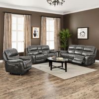 Canapé inclinable moderne en cuir, extensible et pliable, trois places, sectionnel, pour home cinéma et salon