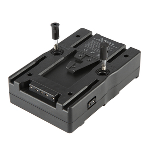 V Núi Pin Adapter Tấm Thiết Lập Cầu Chì + 2PCS NP-F970 Pin + Sạc Chuyển Đổi để V Loại Pin LED ánh sáng Phát Sóng - Product Image 5