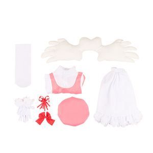 Disfraz de Cosplay de Sakura Cardcaptor, Vestido Rosa de Batalla con Alas - Product Image 3