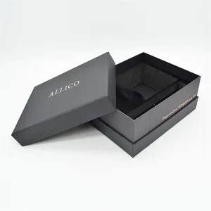 Benutzer definierte Luxus Hot Sale ECO Hartfaser platte Papier verpackung Geschenkset Box in loser Schüttung mit Schaum/Papier/Seide Einsatz für Kosmetika