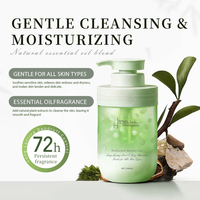 Gel douche moussant nourrissant et blanchissant aux herbes, parfum longue durée 72 heures, haute qualité, pour usage domestique – Nouveauté 2026