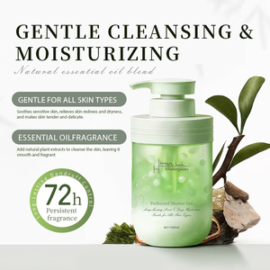 2026 Hot-selling Herbal Nourishing Whitening Bubble Liquid Shower Gel with 72 Hours Fragrance Lasting High Luxury Home Use - Product Image 1