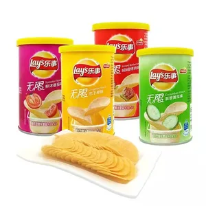 Canned food Puffed Snacks lays potato chips 40g