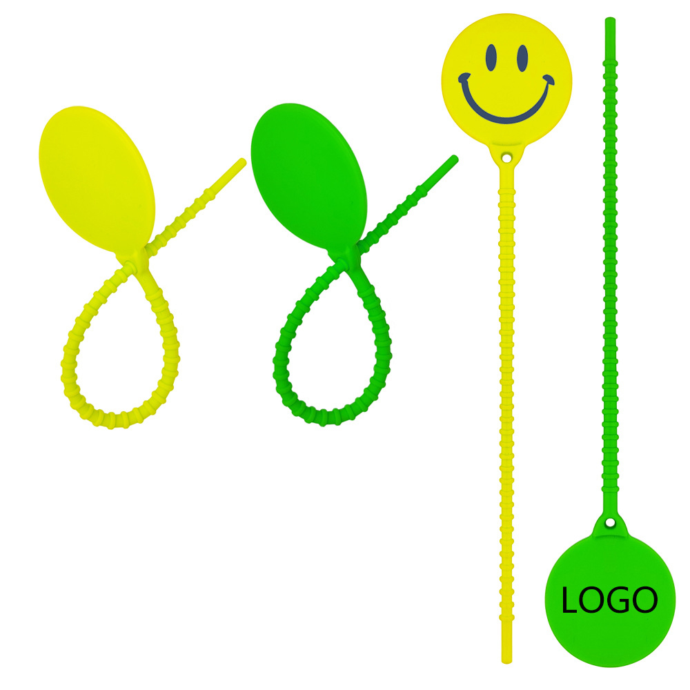 Multi Functional Colored Silicone Rope Shoe Bag Luggage Tag Hanging Data Cable Storage and Organization Winding Device Zip Tie