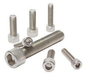 Baut kepala soket Hex kekuatan tinggi baja Aloi kelas ISO 10.9/12.9/baja tahan karat/<span class=keywords><strong>Titanium</strong></span> untuk pesawat CNC