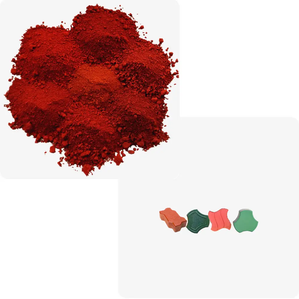 pigment iron oxide red 130 for pave bricks