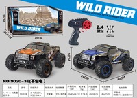 Auto RC de Semi-Alta Velocidad a Control Remoto 2.4G Escala 1:10 con Carcasa de PVC