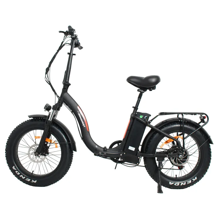 MINGMAX US & EU in stock! Bici pieghevole 48V 750W E bike Fat bici elettrica e-bike 500w 48v bicicletta pieghevole elettrica in vendita