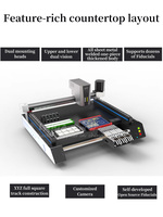 Monteur SMT industriel de haute précision LY-K1/K1-PRO, machine de montage en surface à triple système de vision pour prototypes de circuits imprimés