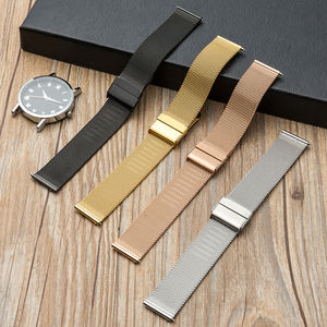 Correa de Reloj de Metal de Acero Inoxidable de Lujo Milan 06 Line, Transpirable, de 22 mm, Compatible con Apple, Samsung Watch3, <span class=keywords><strong>Huawei</strong></span> <span class=keywords><strong>Gt3</strong></span> <span class=keywords><strong>Smart</strong></span> - Product Image 1