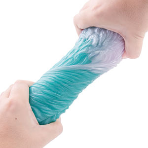 Silicone liquido uomo Stocker fantasia piante aliene masturbatori tazza doppio canale foro Fetish Sex Toy maschio morbido masturbatori - Product Image 4