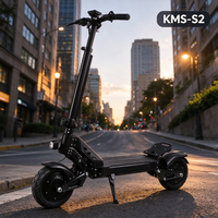 Trottinette électrique pour adultes, pliable, à double moteur, pour les trajets quotidiens en ville