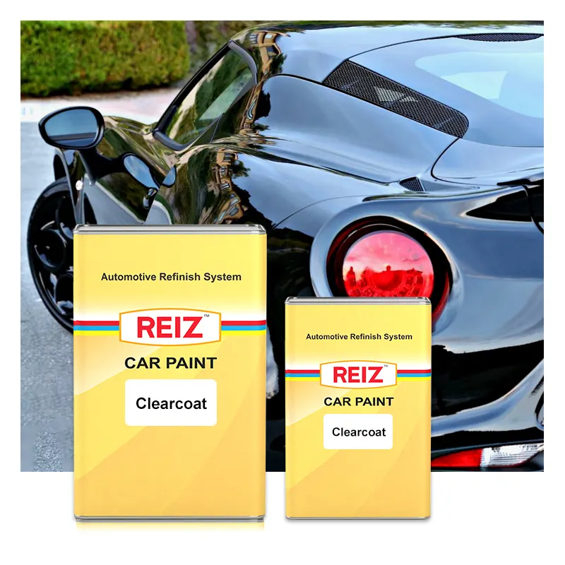 REIZ Automotive Car Painting Factory lucido 1K 2K Clear Coat Color Auto rifinitura riparazione vernice lacca per Auto