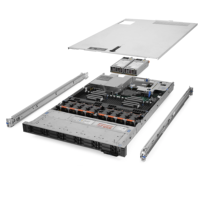 Server Rak PowerEdge R640 1U Lebar Tunggal, Mendukung GPU, VDI, AI Inference, Server Grosir