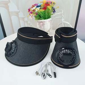 Gorra con Visera y Ventilador USB Recargable de Velocidad Ajustable, Protección Solar, Novedad 2025, para Actividades al Aire Libre, para Hombre y Mujer - Product Image 4