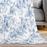 Couverture en flanelle tricotée à fleurs bleues, douce et confortable, housse de coussin pour lit, canapé, chaise, décoration de la maison