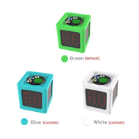 Chronomètre de poker, compte à rebours en secondes pour le poker, le casino, les tournois d'échecs, 20/30 secondes et temps personnalisé, chronomètre cube à 4 faces