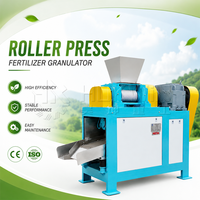 Granulateur à double rouleau pour granulation à sec, machine de granulation d'engrais composés pour NPK, urée, sulfate d'ammonium, potasse