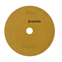 Meule abrasive PVA pour polissage de lames de scie circulaire, polissage de lames de scie en alliage, ébavurage et finition fine