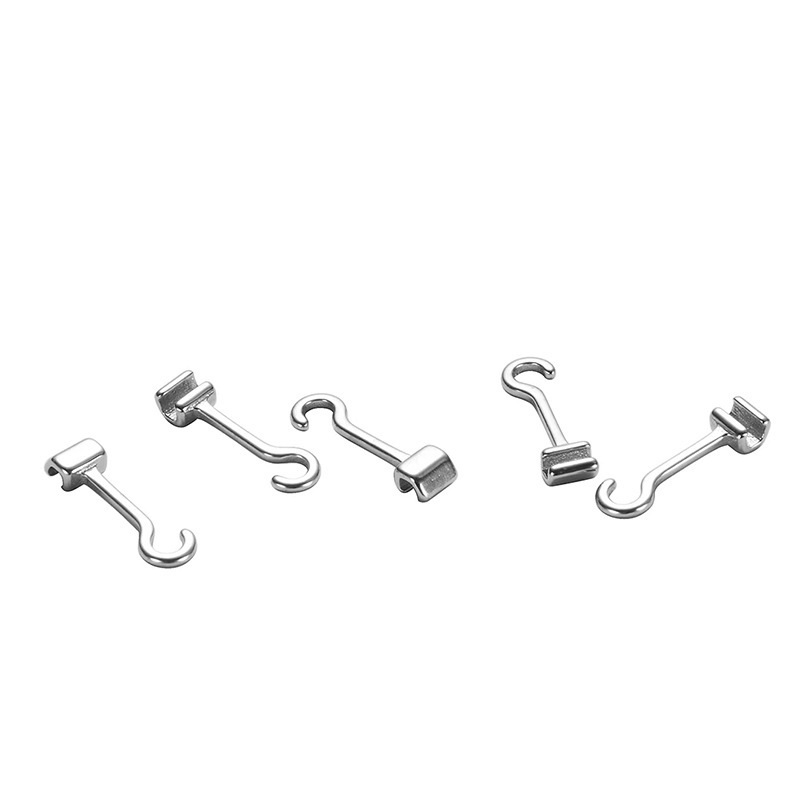 Single question mark hook, left, 10Pcs