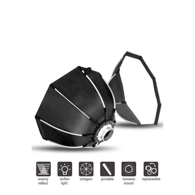 Triopo 90Cm Photo Portabe Bowens Mount Softbox W/ Honeycomb Grid K90 Octagon Umbrella Outdoor Soft Box