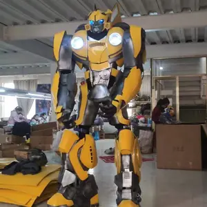 YAMOO gerçekçi karnaval Cosplay robot kostüm popüler gösterisi kostüm lider robot kostüm