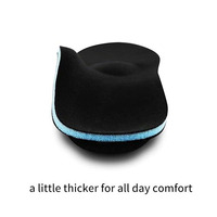 Semelles orthopédiques en mousse à mémoire de forme pour pieds plats, soutien de la voûte plantaire, soulagement de la douleur au talon, fasciite plantaire, sport, loisirs et travail
